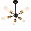 Modern Ceiling Light Fixture – Suitable for Indoor Spaces – Metal and Glass – 40 x 40 x 30cm